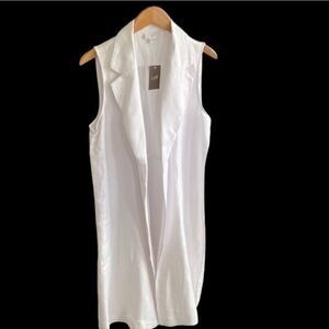J. JILL OPEN VEST NWT